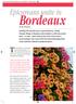 Bordeaux. Epicureans unite in