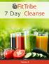 7 Day Cleanse 3.0. Contents CONGRATULATIONS!... 4 PROVEN RESULTS... 5 MINDSET... 8 THE BASICS... 9 RULES MEALS INTERMITTENT FASTING...