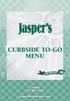 MENU LARGO JaspersRestaurants.com