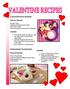 VALENTINE FRUIT KABOBS SWEETHEART SANDWICHES. What you will need:
