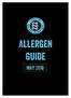 Allergen Guide May 2018