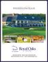 WEDDING PACKAGE. Royal Oaks Golf Club Situé au Club de Golf Royal Oaks Contact ext