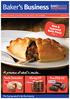 Baker s Business. A preview of what s inside... New & Improved Bako Pasty. Taste Sensation. Money Off. Free POS Kit. Page 5
