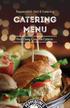 Peppercini s Deli & Catering. Catering Menu. Your Every Occasion Caterer
