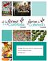 Strategic Plan ( ): A Living Document Farm to Cafeteria Canada