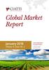 Global Market Report. January Volume 9, Issue No. 1. Ciatti Global Wine & Grape Brokers
