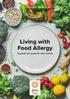 Living with Food Allergy. A guide for parents and carers