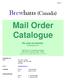 Mail Order Catalogue