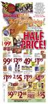 HALF PRICE! ~3 99 /~5 ~9 77 ~2 44 /~5 FREE. Thanksgiving! Happy. 2-Week Ad! Holiday Turkeys. Xxxxxx. Buy One, Get One