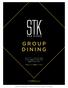 GROUP DINING 600 F ST STKHOUSE.COM *MENUS ARE SEASONAL, ITEMS & PRICING ARE SUBJECT TO CHANGE*