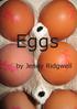 Eggs. by Jenny Ridgwell. Copyright Ridgwell Press,  This page may be photocopied by purchasing schools and colleges only.