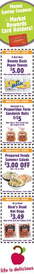 Valid 5/31/13-6/6/13 8 Roll Pack. With Minimum $25 Purchase - Limit 1 Offer. Valid 5/31/13-6/6/13 Assorted 8 ct. Valid 5/31/13-6/6/13