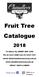 Fruit Tree Catalogue