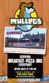 BREAKFAST - PIZZA - BBQ SERVING EVERYDAY! OVER THE RIVER BEHIND PRINCIPAL PARK OPENS DAILY AT 7:00 AM