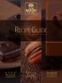 Recipe Guide. Inaya dark chocolate couverture 65% Your pastry and chocolate classics. dark chocolate couverture 70% milk chocolate couverture 41%