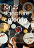 jones signature catering