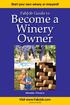 Become a Winery Owner