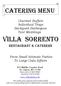 VILLA SORRENTO. From Small Intimate Parties To Large Gala Affairs. 823 Middle Country Road St. James, NY