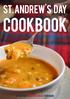 St. Andrew s Day Cookbook Introduction