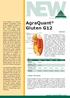 NEW. AgraQuant Gluten G12.   Gluten. Celiac Disease. Celiac disease is an immunemediated