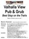 Valhalla View Pub & Grub