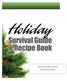 IronBody Fitness Holiday Survival Guide. By Dave and Cheryl Randolph
