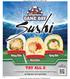 TRY ALL 3. VOTE FOR YOUR FAVORITE SHRIMP ROLL at wegmans.com/gameday. Crispy Blitz. Spicy Kick. Sweet Move. Visit wegmans.com or scan this code: