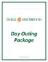 Day Outing Package DORAL ARROWWOOD CORPORATE OUTINGS