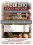 FOOD SERVICE CATERING & DELICATESSEN. 115 Oak Ave Aurora, Il