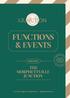 FUNCTIONS & EVENTS