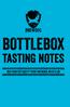 BOTTLEBOX. tasting notes OUR CURATED EQUITY PUNK BREWDOG BEER CLUB