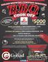 Goliad Brewery's Inaugural BBQ Cook-Off REGISTRATION FORM for September 22 and September 23, 2017 PHONE:   CITY, STATE, ZIP: