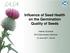 Influence of Seed Health on the Germination Quality of Seeds