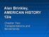 Alan Brinkley, AMERICAN HISTORY 13/e. Chapter Two: Transplantations and Borderlands