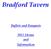 Bradford Tavern. Buffets and Banquets Menus and Information