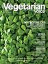 the magazine of the North American Vegetarian Society