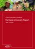 Fairtrade University Report
