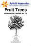 Fruit Trees Information Leaflet No. 24