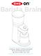 Barista Brain CONICAL BURR COFFEE GRINDER WITH INTEGRATED SCALE INSTRUCTIONS FOR USE