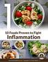 10 Foods Proven To Fight Inﬂammation