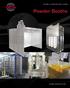 Powder Booths GLOBAL FINISHING SOLUTIONS GLOBALFINISHING.COM GLOBAL FINISHING SOLUTIONS