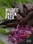 WILDFIT SNACK PACK. 10 Delicious WildFit Approved Snacks to Help Keep You from Ever Going Hungry!