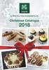CLOVER HILL FOOD INGREDIENTS LTD. Christmas Catalogue 2018