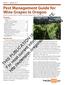 Pest Management Guide for Wine Grapes in Oregon
