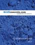 POSSIBILITIES FOR CONCRETE CUSTOM COLOR GUIDE Delta Performance Products LLC