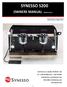 SYNESSO S200 OWNERS MANUAL VERSION