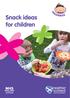 Snack ideas for children