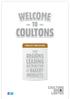 I I COULTONS PRODUCT BROCHURE THE REGIONS LEADING DISTRIBUTOR I I PRODUCTS