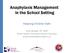 Anaphylaxis Management in the School Setting
