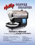 COFFEE ROASTER. Owner s Manual. This manual covers models KN-8828B-2 and KN-8828P-2